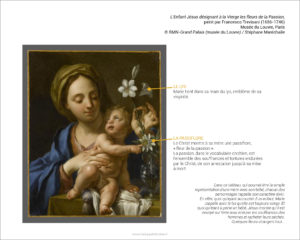 Analyse de tableau : L’Enfant Jésus désignant à la Vierge les fleurs de la Passion, peint par Francesco Trevisani (1656-1746). Musée du Louvre, Paris.