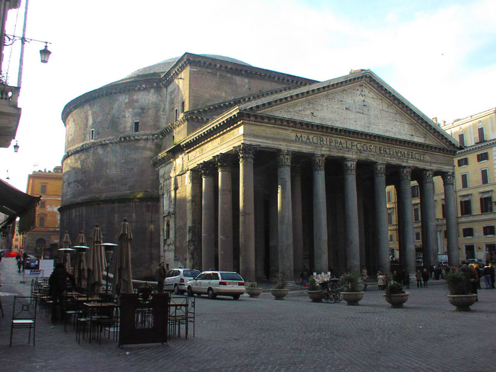 Photo du Panthéon à Rome.
